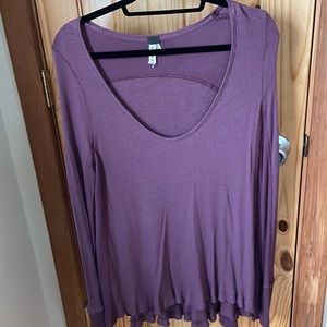 Purple WeThe Free thermal top great condition. No pull or tears